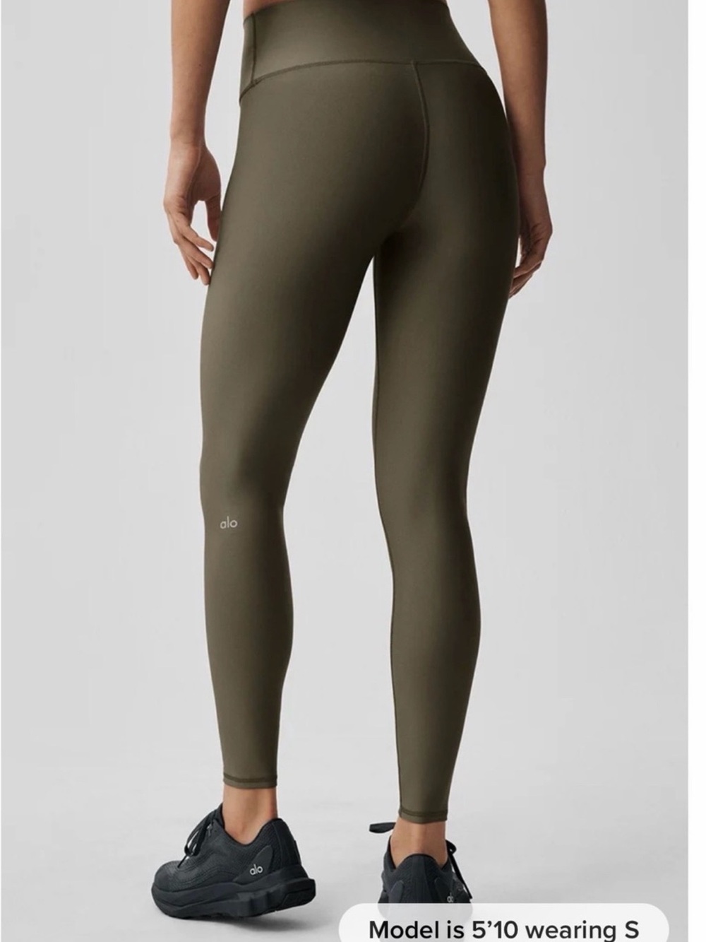 ALO Yoga High-Waist Leggings - Olive